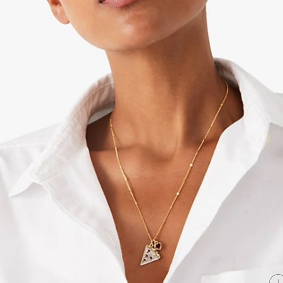 Kate Spade pizza my heart pendant necklace - Picture 3 of 9